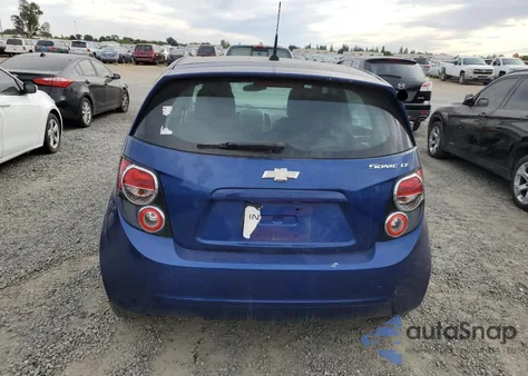 2012 Chevrolet Sonic Lt from USA, damaged, VIN 1G1JC6SH9C4232006